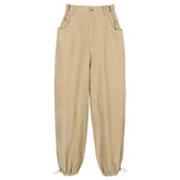 Hip Hop Adjustable Waist Loose Pants